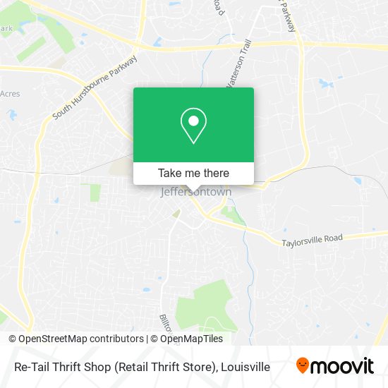 Re-Tail Thrift Shop (Retail Thrift Store) map