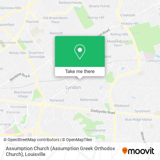 Mapa de Assumption Church (Assumption Greek Orthodox Church)