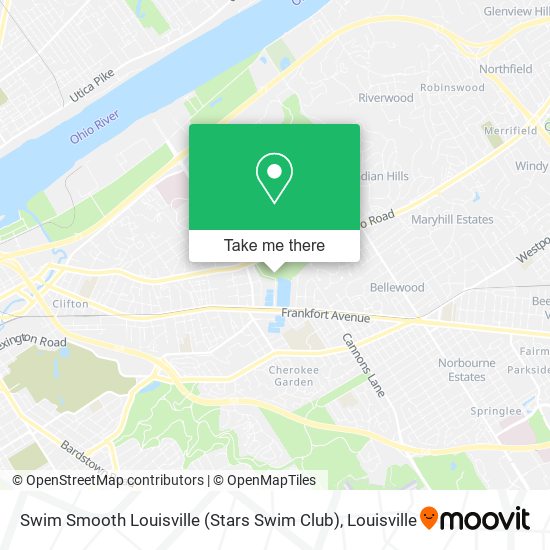 Swim Smooth Louisville (Stars Swim Club) map