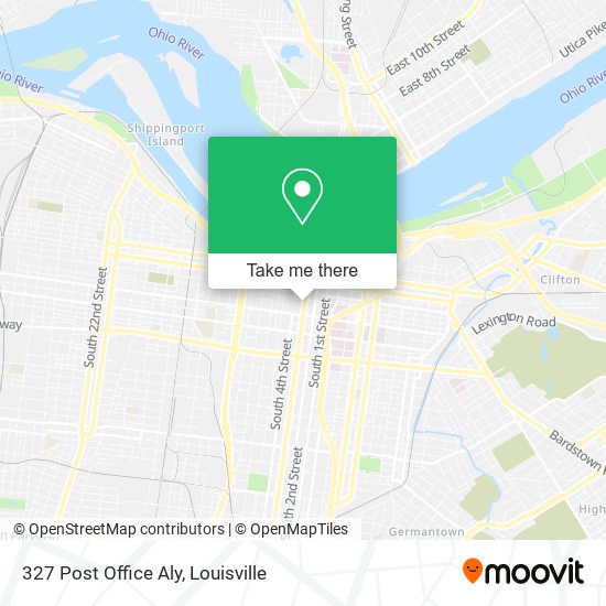 Mapa de 327 Post Office Aly