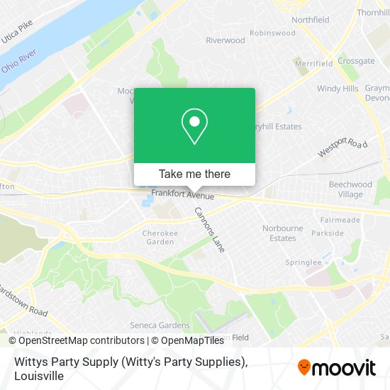 Wittys Party Supply (Witty's Party Supplies) map