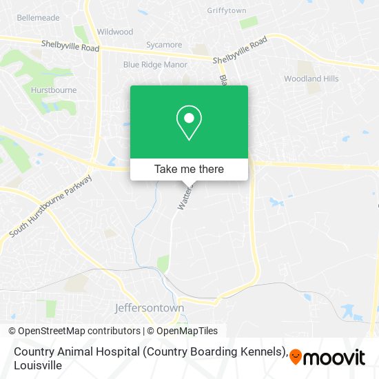 Mapa de Country Animal Hospital (Country Boarding Kennels)