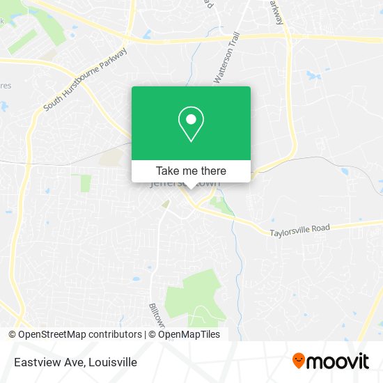 Mapa de Eastview Ave
