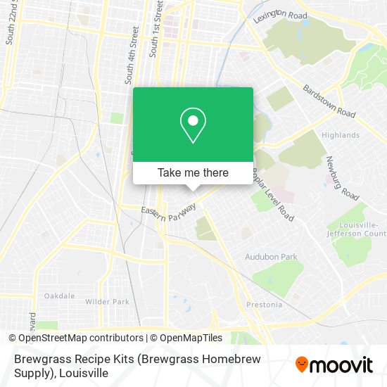 Mapa de Brewgrass Recipe Kits (Brewgrass Homebrew Supply)