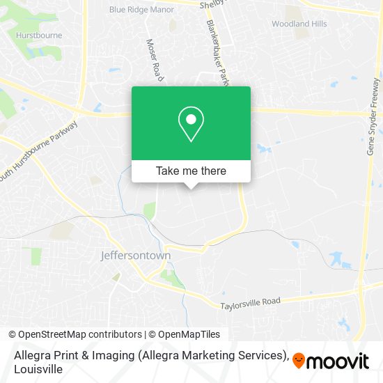 Allegra Print & Imaging (Allegra Marketing Services) map