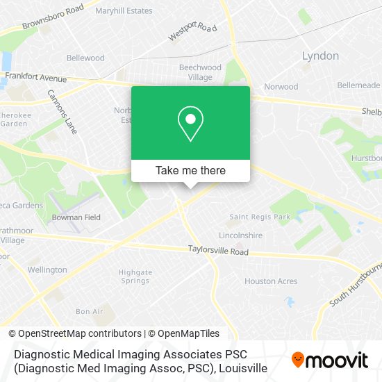 Diagnostic Medical Imaging Associates PSC (Diagnostic Med Imaging Assoc, PSC) map