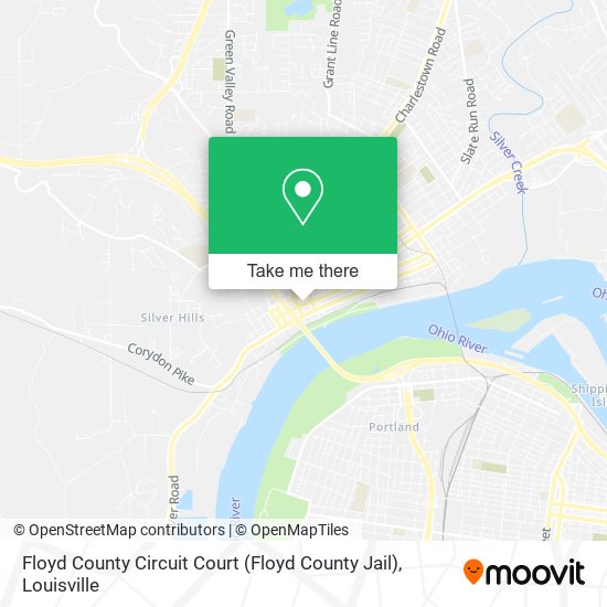 Mapa de Floyd County Circuit Court (Floyd County Jail)