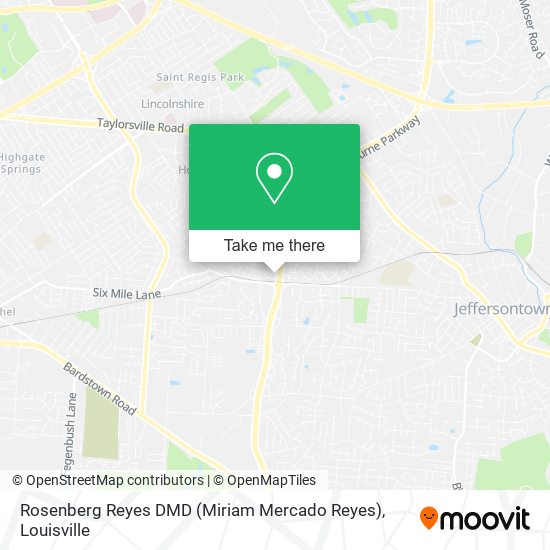 Rosenberg Reyes DMD (Miriam Mercado Reyes) map