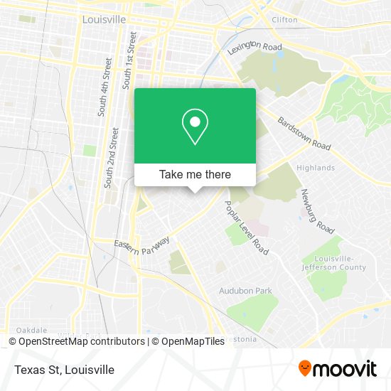 Texas St map