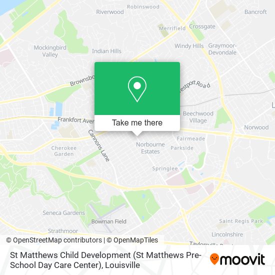 St Matthews Child Development (St Matthews Pre-School Day Care Center) map