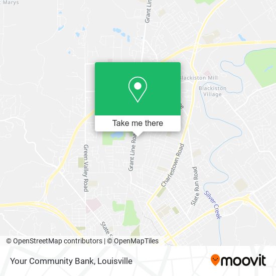 Your Community Bank map