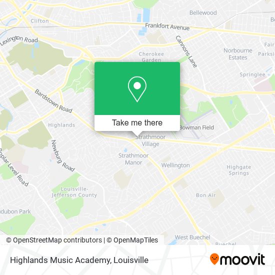 Highlands Music Academy map