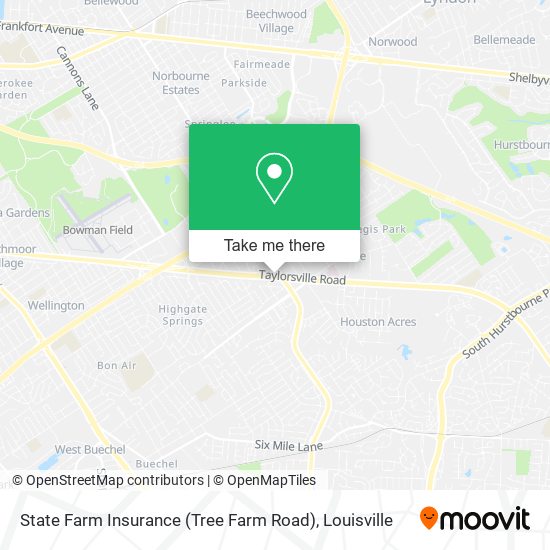 State Farm Insurance (Tree Farm Road) map