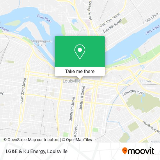 LG&E & Ku Energy map