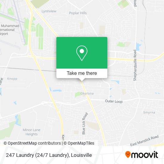 247 Laundry (24/7 Laundry) map