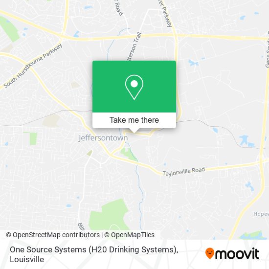 One Source Systems (H20 Drinking Systems) map