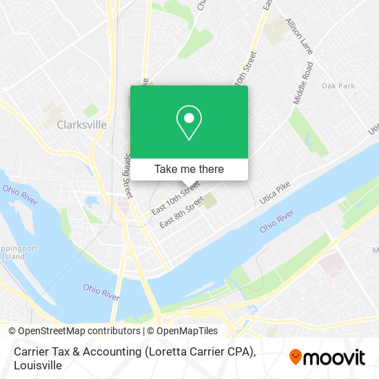 Mapa de Carrier Tax & Accounting (Loretta Carrier CPA)