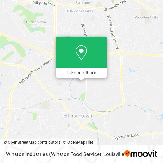 Winston Industries (Winston Food Service) map