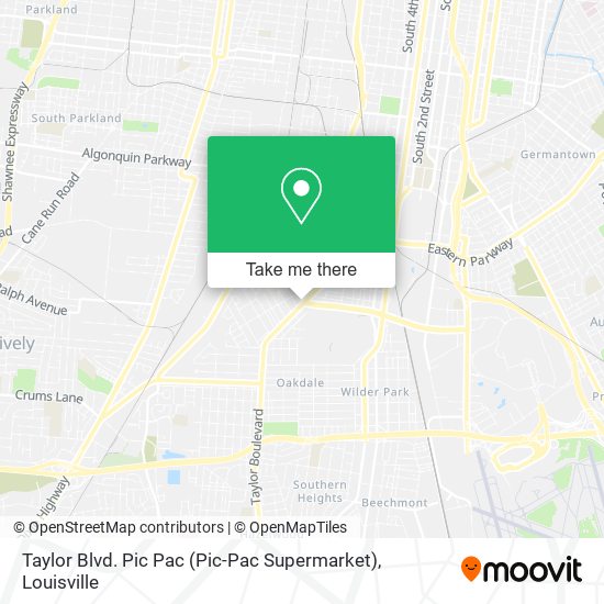 Taylor Blvd. Pic Pac (Pic-Pac Supermarket) map