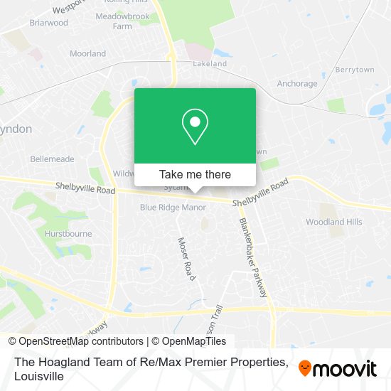 The Hoagland Team of Re / Max Premier Properties map