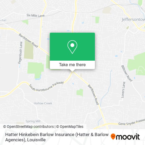 Hatter Hinkebein Barlow Insurance (Hatter & Barlow Agencies) map