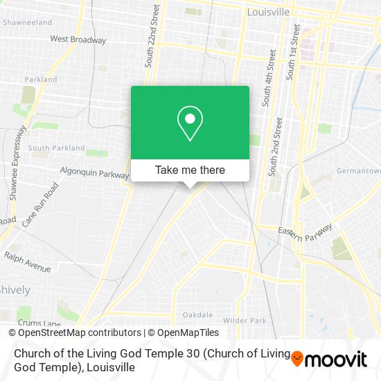 Church of the Living God Temple 30 (Church of Living God Temple) map