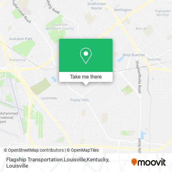 Flagship Transportation.Louisville,Kentucky map