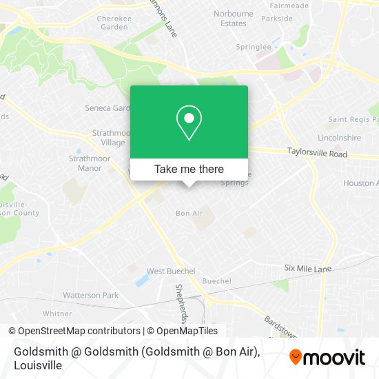 Goldsmith @ Goldsmith (Goldsmith @ Bon Air) map