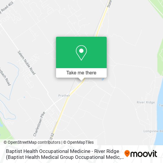 Baptist Health Occupational Medicine - River Ridge map