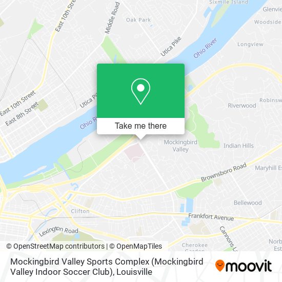 Mockingbird Valley Sports Complex (Mockingbird Valley Indoor Soccer Club) map