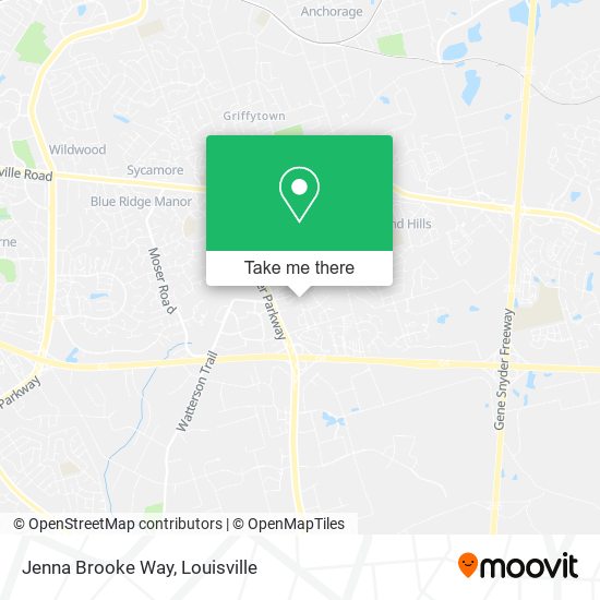 Mapa de Jenna Brooke Way