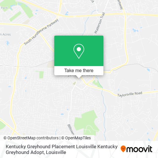 Kentucky Greyhound Placement Louisville Kentucky Greyhound Adopt map