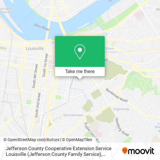 Jefferson County Cooperative Extension Service Louisville (Jefferson County Family Service) map