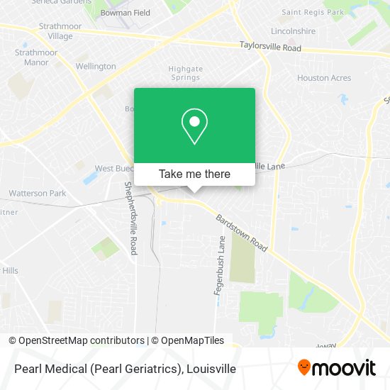 Pearl Medical (Pearl Geriatrics) map