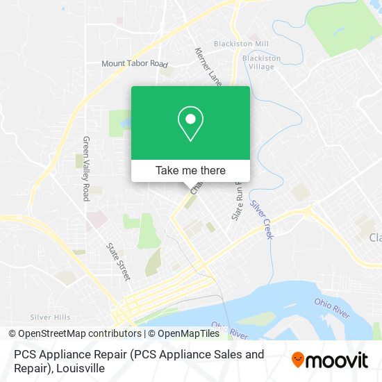 Mapa de PCS Appliance Repair (PCS Appliance Sales and Repair)