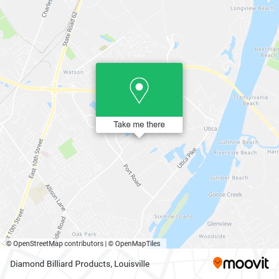 Diamond Billiard Products map