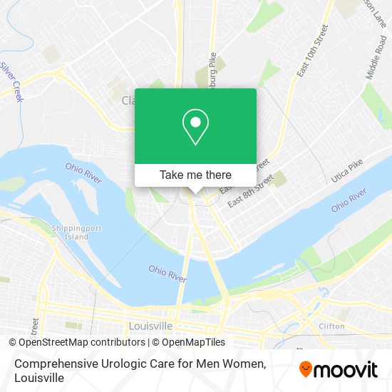 Comprehensive Urologic Care for Men Women map