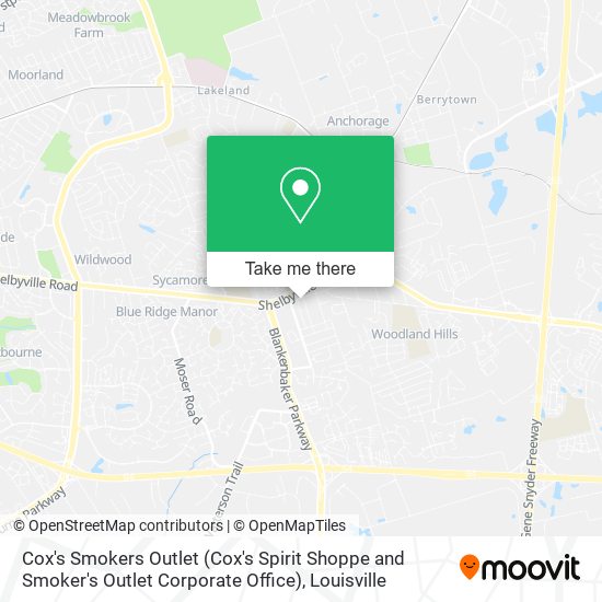 Cox's Smokers Outlet (Cox's Spirit Shoppe and Smoker's Outlet Corporate Office) map