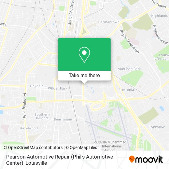 Mapa de Pearson Automotive Repair (Phil's Automotive Center)