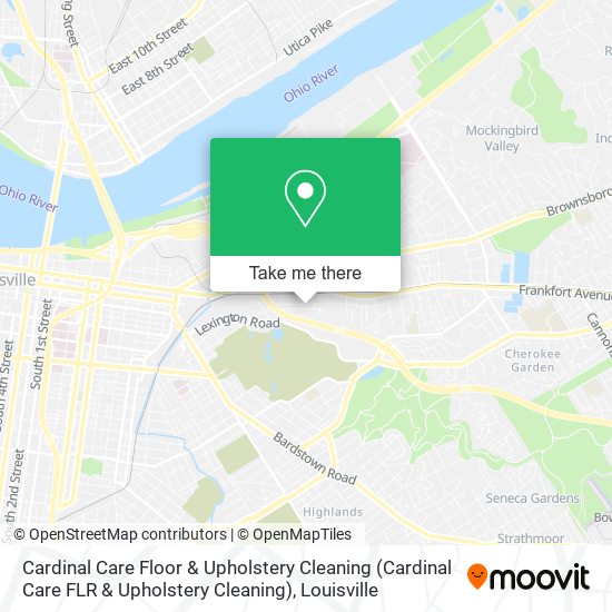 Cardinal Care Floor & Upholstery Cleaning map