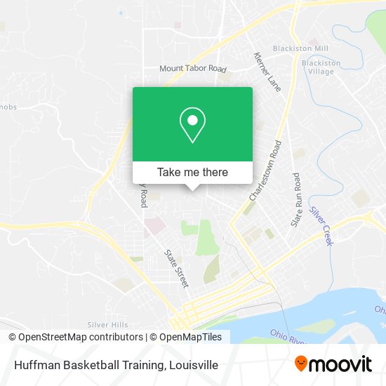 Huffman Basketball Training map