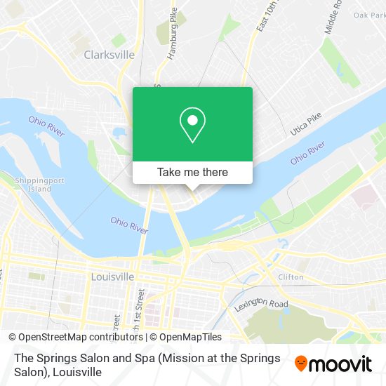 The Springs Salon and Spa (Mission at the Springs Salon) map