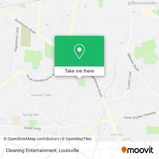 Cleaning Entertainment map