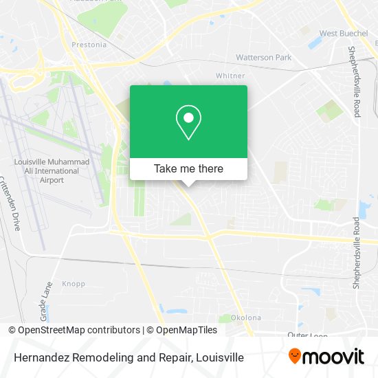 Hernandez Remodeling and Repair map