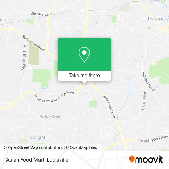 Asian Food Mart map