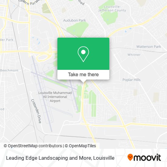 Leading Edge Landscaping and More map