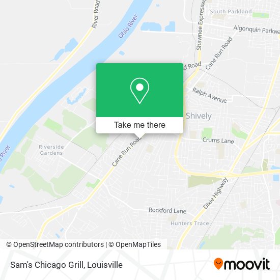 Sam's Chicago Grill map