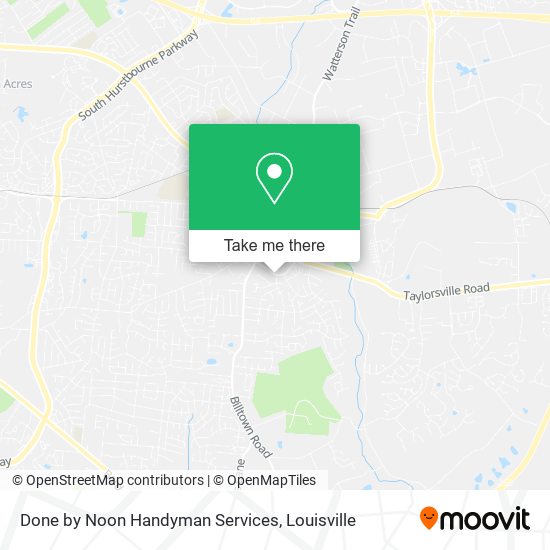 Done by Noon Handyman Services map