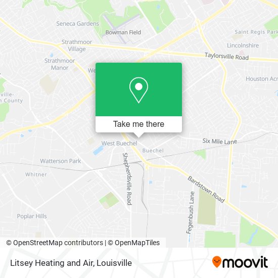 Mapa de Litsey Heating and Air