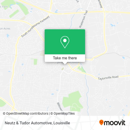 Neutz & Tudor Automotive map